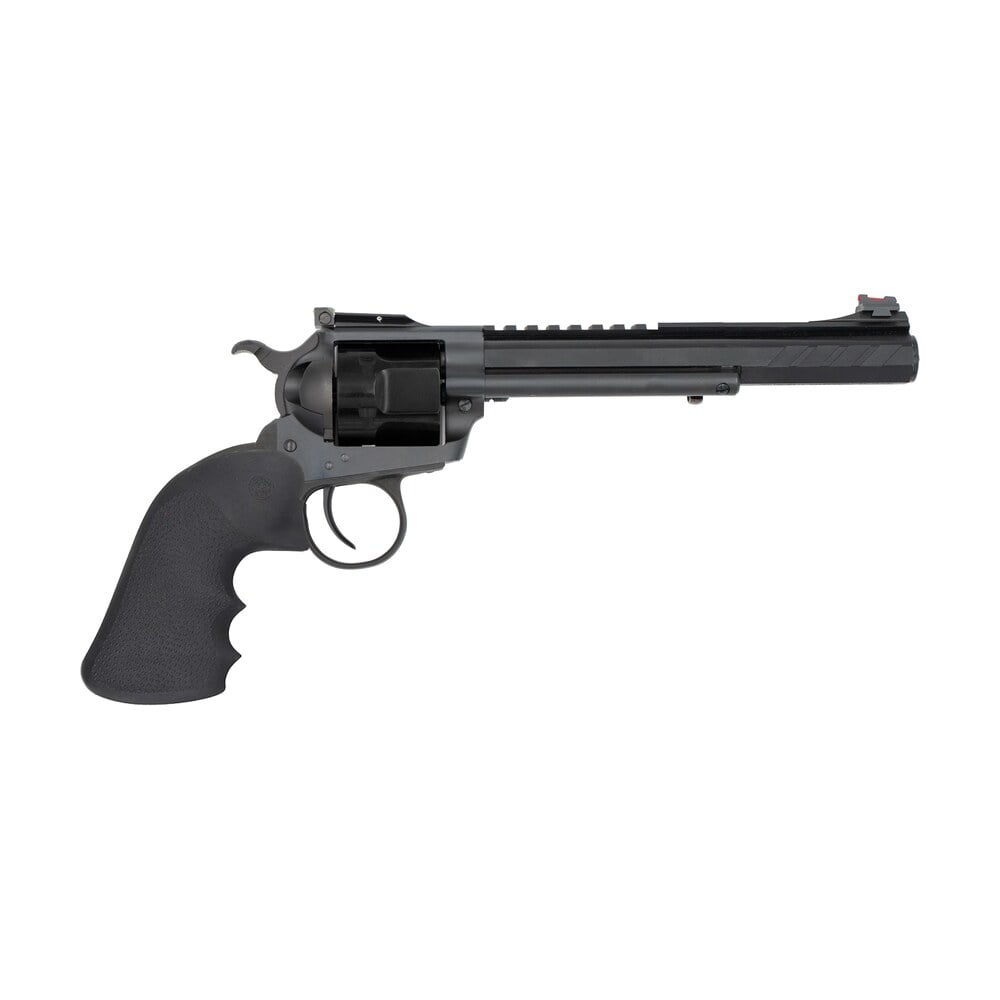 chiappa firearms 340357 1873 44 mag 6 shot 5.50" black hexagonal shroud w/picatinny rail barrel, black cylinder, black alloy frame, black hogue rubber grip Chiappa Firearms 340357 1873 44 Mag 6 Shot 5.50" Black Hexagonal Shroud Sports South item 188720
