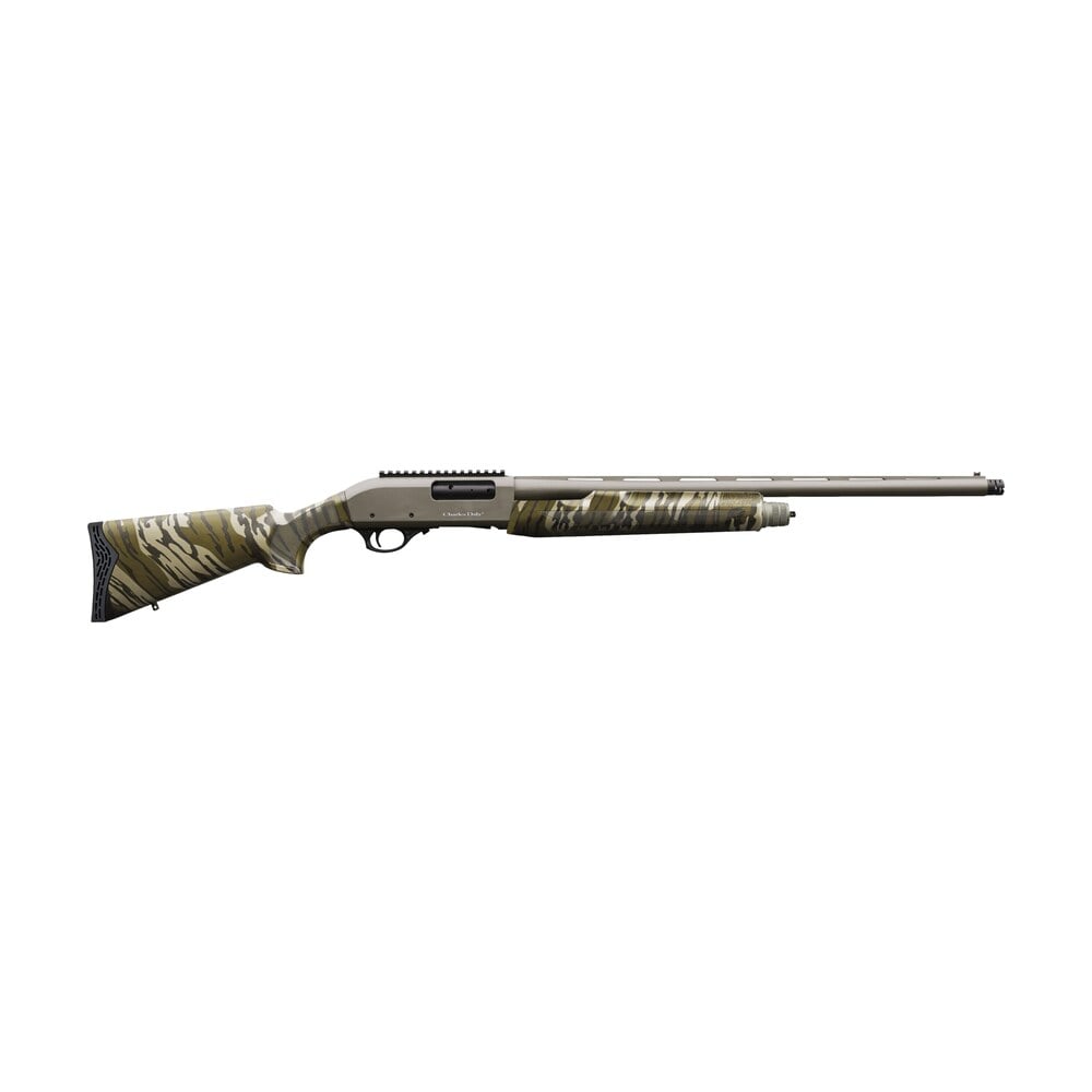charles daly 930421 301 turkey full size 20 gauge pump 3" 4+1 24" od green cerakote vent rib barrel & aluminum receiver w/picatinny rail, mossy oak bottomland synthetic stock Charles Daly 930421 301 Turkey Full Size 20 Gauge Pump 3" 4+1 24" OD Green Cerakote Vent Rib Sports South item 188745