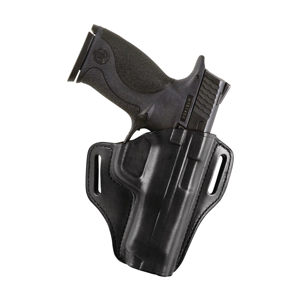 bianchi 23998 57 remedy owb size 15 black leather belt slide fits s&w m&p shield right hand Bianchi 23998 57 Remedy OWB Size 15 Black Leather Belt Slide Sports South item 1890