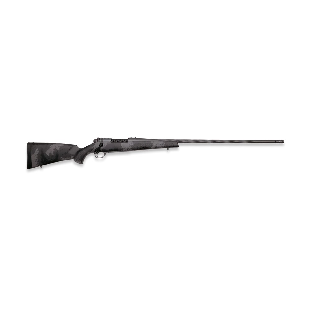 weatherby mlw01n7mmwr8b mark v live wild 7mm wthby mag 3+1 26" carbon gray cerakote fluted threaded barrel & steel drilled & tapped receiver, black w/gray accents fixed polymer stock, right hand Weatherby MLW01N7MMWR8B Mark V Live Wild 7mm Wthby Mag 3+1 26" Carbon Gray Cerakote Fluted Sports South item 189235