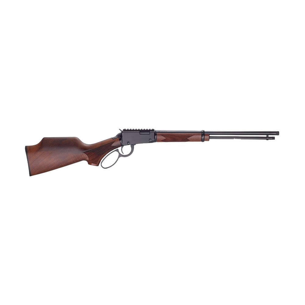 henry h001pgh22m sporter 22 wmr 12+1 18.50" blued threaded barrel, black aluminum receiver w/picatinny rail, american walnut fixed w/pistol grip stock Henry H001PGH22M Sporter 22 WMR 12+1 18.50" Blued Threaded Sports South item 189264