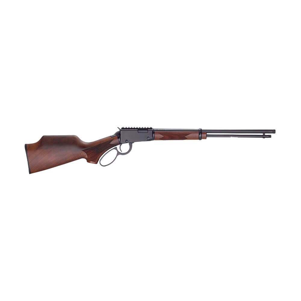 henry h001pgh17h sporter 17 hmr 12+1 18.50" blued threaded barrel, black aluminum receiver w/picatinny rail, american walnut fixed w/pistol grip stock Henry H001PGH17H Sporter 17 HMR 12+1 18.50" Blued Threaded Sports South item 189265
