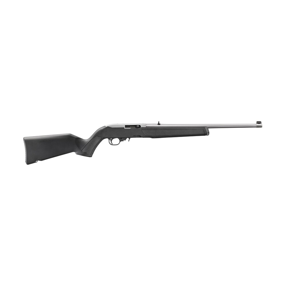 ruger 32006 10/22 22 lr 10+1 18.50" satin stainless steel barrel & drilled & tapped receiver, black fixed w/m lok polymer stock Ruger 32006 10/22 22 LR 10+1 18.50" Satin Stainless Steel Barrel & Drilled & Tapped Sports South item 189405