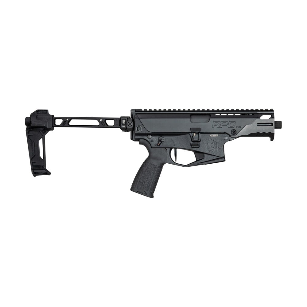 taurus 1 rpc941 10sib rpc 9mm luger 10+1 4.50" matte black threaded barrel, steel receiver w/picatinny rail, m lok handguard, black s.i. brace, black rubber grip, ambidextrous Taurus 1-RPC941-10SIB RPC 9mm Luger 10+1 4.50" Matte Black Threaded Sports South item 189481