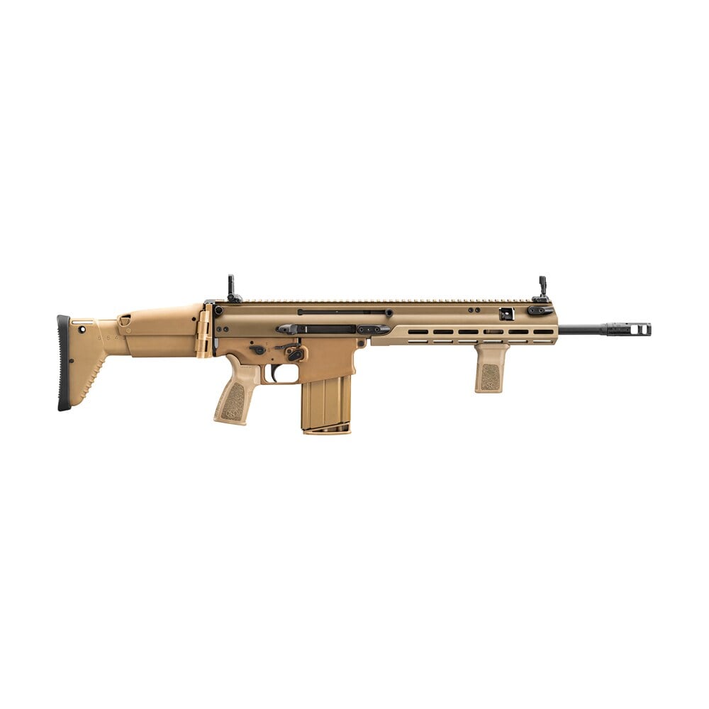 fn 38 102017 200 scar17s 7.62 16.25 16/20r fde FN 38-102017-200 SCAR17S 7.62 16.25 16/20R FDE Sports South item 189507