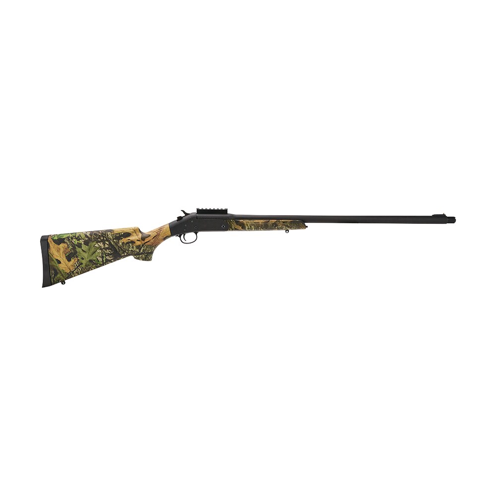 stevens 301 turkey compact 20 gauge break open 3" 1rd matte black single shot barrel & receiver, mossy oak bottomland synthetic stock, ambidextrous Stevens 301 Turkey Compact 20 Gauge Break Open 3" 1rd Matte Black Single Shot Barrel & Sports South item 190046