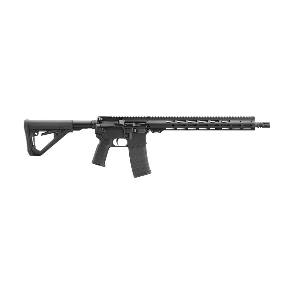 ruger 28600 harrier 5.56 nato 30+1 16.10" black nitride threaded barrel, black hardcoat anodize aluminum receiver w/picatinny rail, m lok handguard, black magpul dt carbine collapsible polymer buttst Ruger 28600 Harrier 5.56 NATO 30+1 16.10" Black Nitride Threaded Sports South item 190346