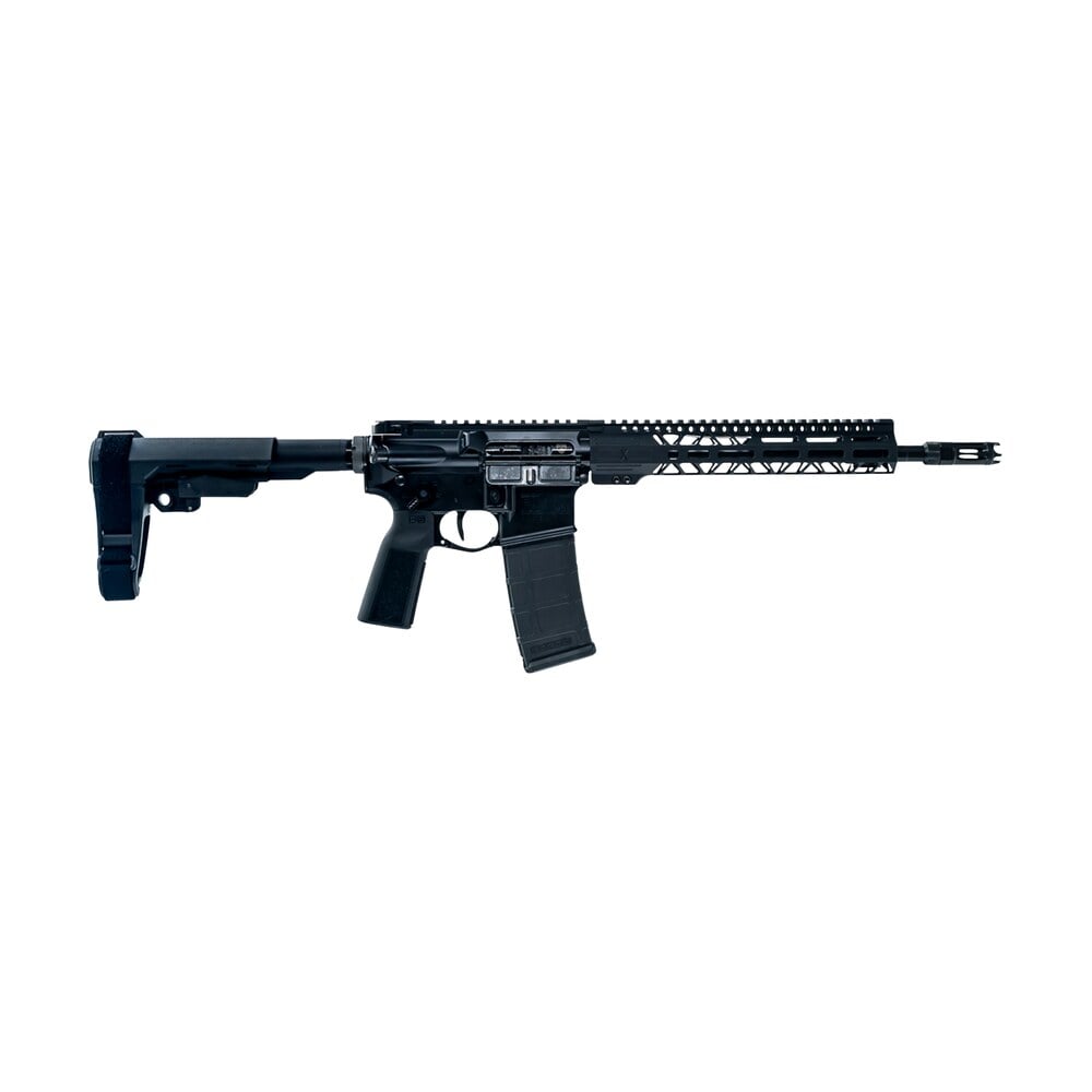faxon firearms fxpro6a125ga1075 pro 6mm arc 10+1 12.50" black nitride match grade threaded barrel, black aluminum receiver w/picatinny rail, m lok handguard, black sb tactical sba3 brace, ergonomic g Faxon Firearms FXPRO6A125GA1075 Pro 6mm ARC 10+1 12.50" Black Nitride Match Grade Threaded Sports South item 190361