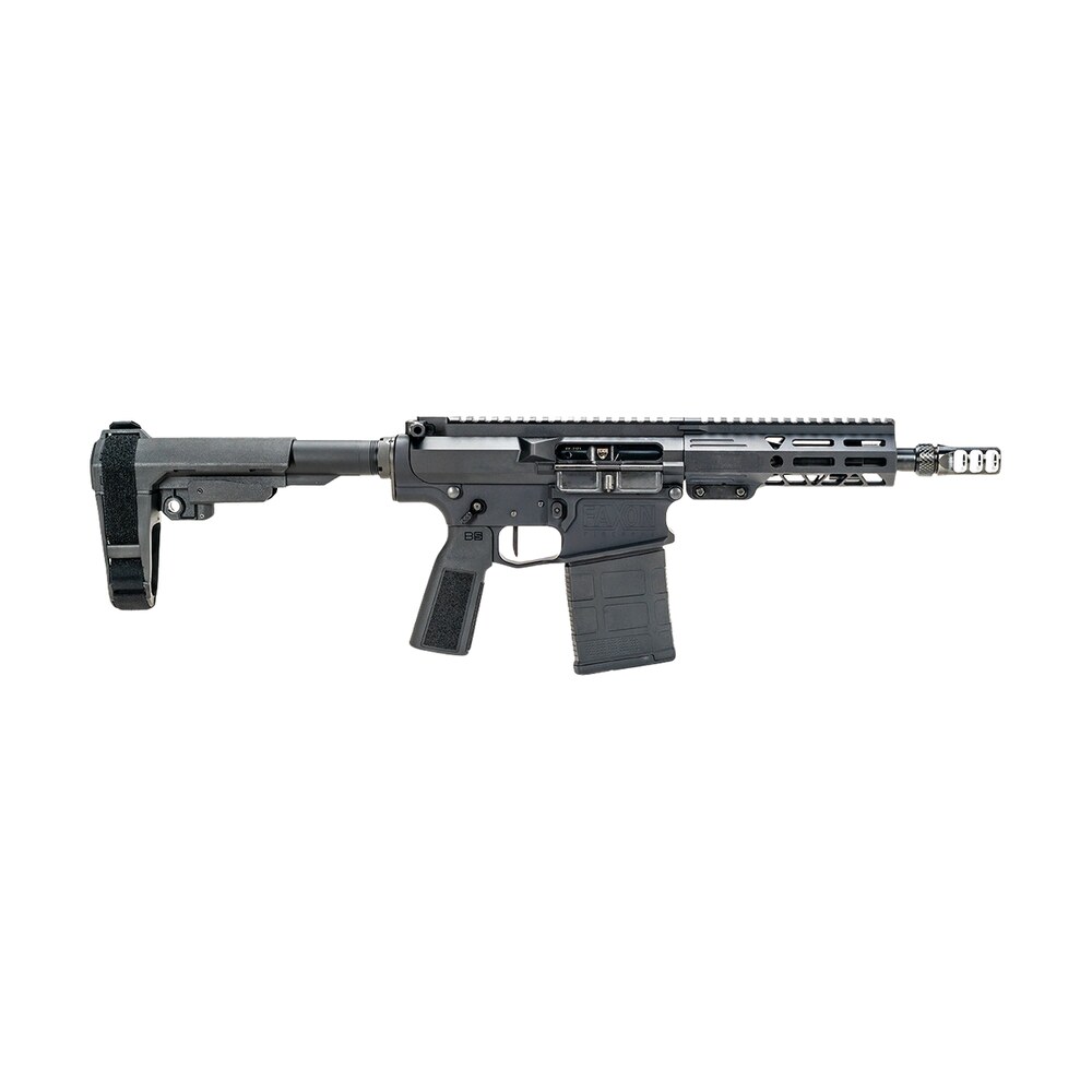 faxon firearms fx8608 sentinel 8.6 blackout 8" big gunner barrel, black aluminum receiver w/picatinny rail, m lok handguard, black polymer b5 grip Faxon Firearms FX8608 Sentinel 8.6 Blackout 8" Big Gunner Sports South item 190399