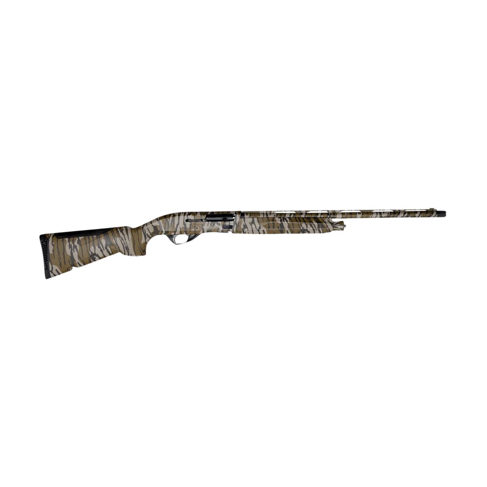 weatherby eb22022pgm element ii limited run 20 gauge 3" 2+1 22" overall hydrodipped bottomland original vent rib barrel, drilled & tapped receiver, synthetic stock Weatherby EB22022PGM Element II Limited Run 20 Gauge 3" 2+1 22" Overall Hydrodipped Bottomland Sports South item 190502