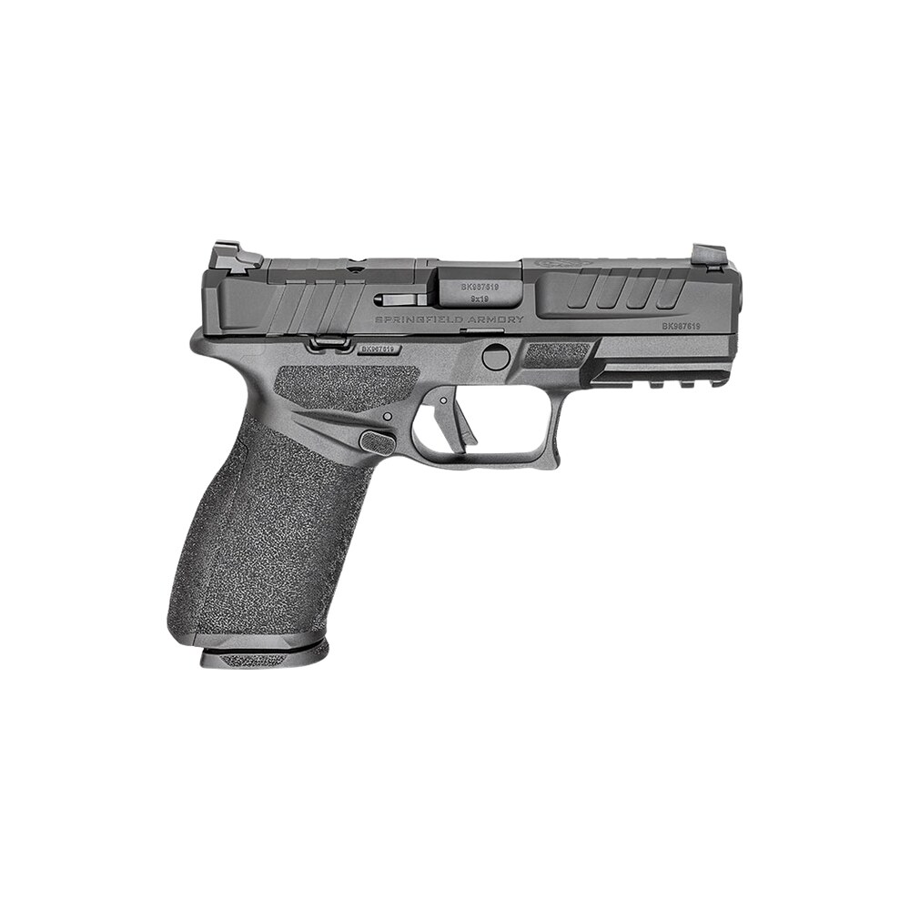 springfield armory ec9409bfcu15 echelon 4.0fc 9mm luger 15+1 4" black melonite steel barrel & optic ready/serrated slide, black polymer frame w/picatinny rail, ambidextrous Springfield Armory EC9409BFCU15 Echelon 4.0FC 9mm Luger 15+1 4" Black Melonite Steel Barrel Sports South item 190563