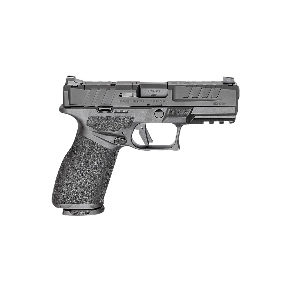 springfield armory ec9409bfccau echelon 4.0fc *ca compliant 9mm luger 10+1 4" black melonite steel barrel & optic ready/serrated slide, black polymer frame w/picatinny rail, ambidextrous Springfield Armory EC9409BFCCAU Echelon 4.0FC *CA Compliant 9mm Luger 10+1 4" Black Melonite Sports South item 190564