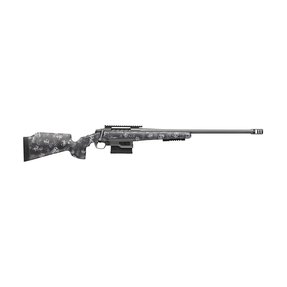 browning 0360812005 x bolt 2 pro lr spr 25 creedmoor 6+1 18" carbon gray cerakote spiral fluted threaded barrel & steel picatinny rail receiver, picatinny rail forend, urban carbon ambush mcmillan gam Browning 0360812005 X-Bolt 2 Pro LR SPR 25 Creedmoor 6+1 18" Carbon Gray Cerakote Spiral Fluted Sports South item 190825