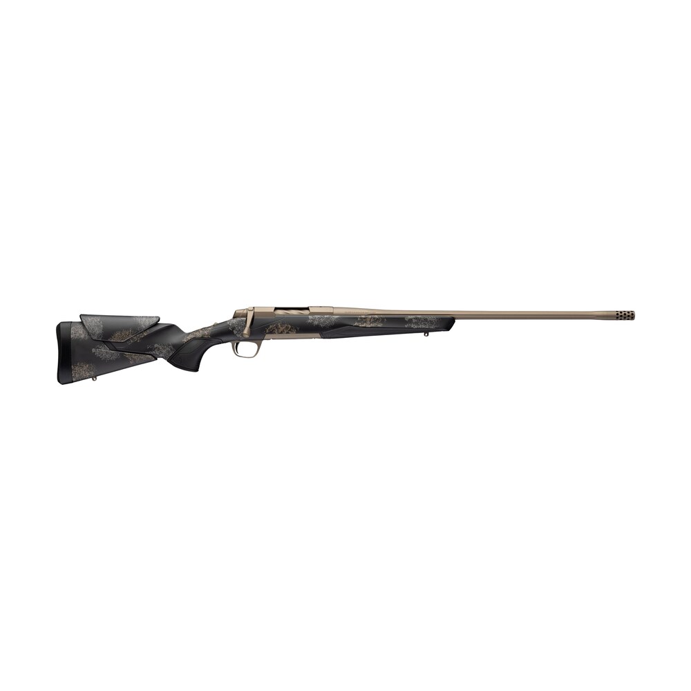 browning 036142218 x bolt 2 speed hd full size 308 win 4+1 22" smoked bronze cerakote fluted threaded barrel, smoked bronze cerakote steel drilled & tapped receiver, bronze/gray camo w/black overmold Browning 036142218 X-Bolt 2 Speed HD Full Size 308 Win 4+1 22" Smoked Bronze Cerakote Fluted Sports South item 190873