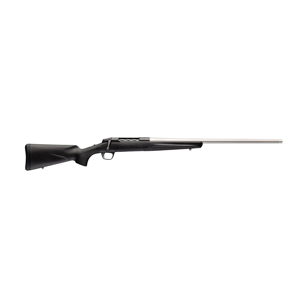 browning 036115294 x bolt 2 special lr full size 6.5 prc 3+1 24" matte stainless threaded barrel, matte stainless steel drilled & tapped receiver, black adj comb & lop synthetic stock right hand Browning 036115294 X-Bolt 2 Special LR Full Size 6.5 PRC 3+1 24" Matte Stainless Threaded Sports South item 190905