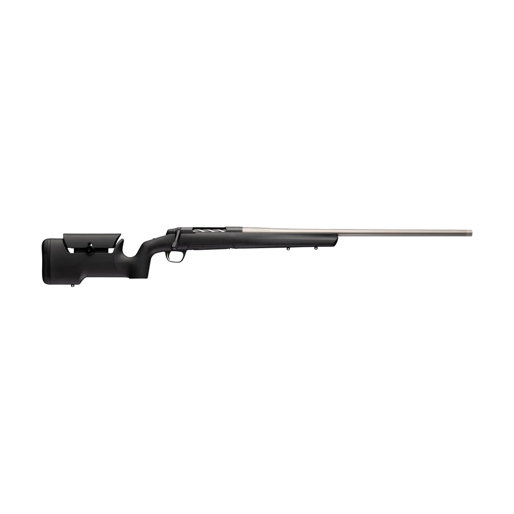 browning 036120294 x bolt 2 special max lr full size 6.5 prc 3+1 24" matte stainless heavy sporter threaded barrel, matte stainless stainless steel drilled & tapped receiver, black adjustable max synt Browning 036120294 X-Bolt 2 Special Max LR Full Size 6.5 PRC 3+1 24" Matte Stainless Heavy Sports South item 190932