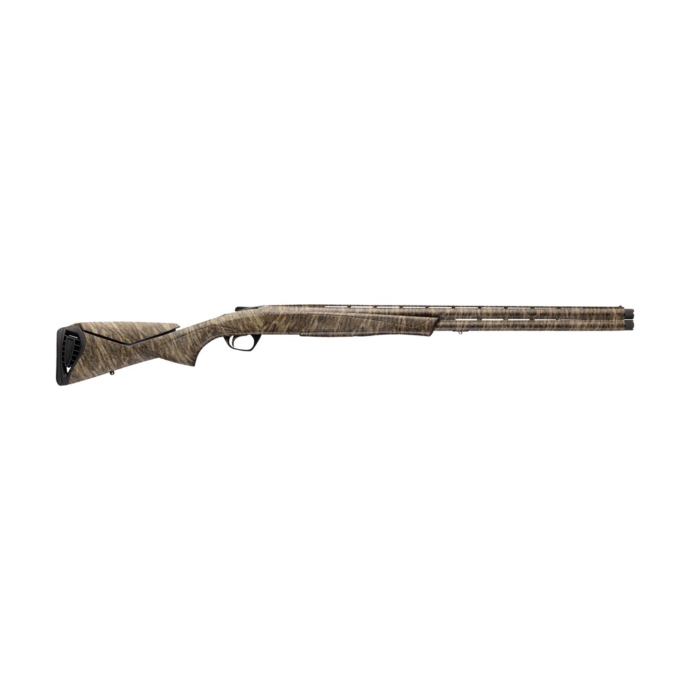 browning 018736203 cynergy 12 gauge break open 3.50" 2rd 30" overall mossy oak bottomland over/under vent rib barrel & steel receiver, adj comb mossy oak bottomland synthetic stock Browning 018736203 Cynergy 12 Gauge Break Open 3.50" 2rd 30" Overall Mossy Oak Bottomland Sports South item 191112