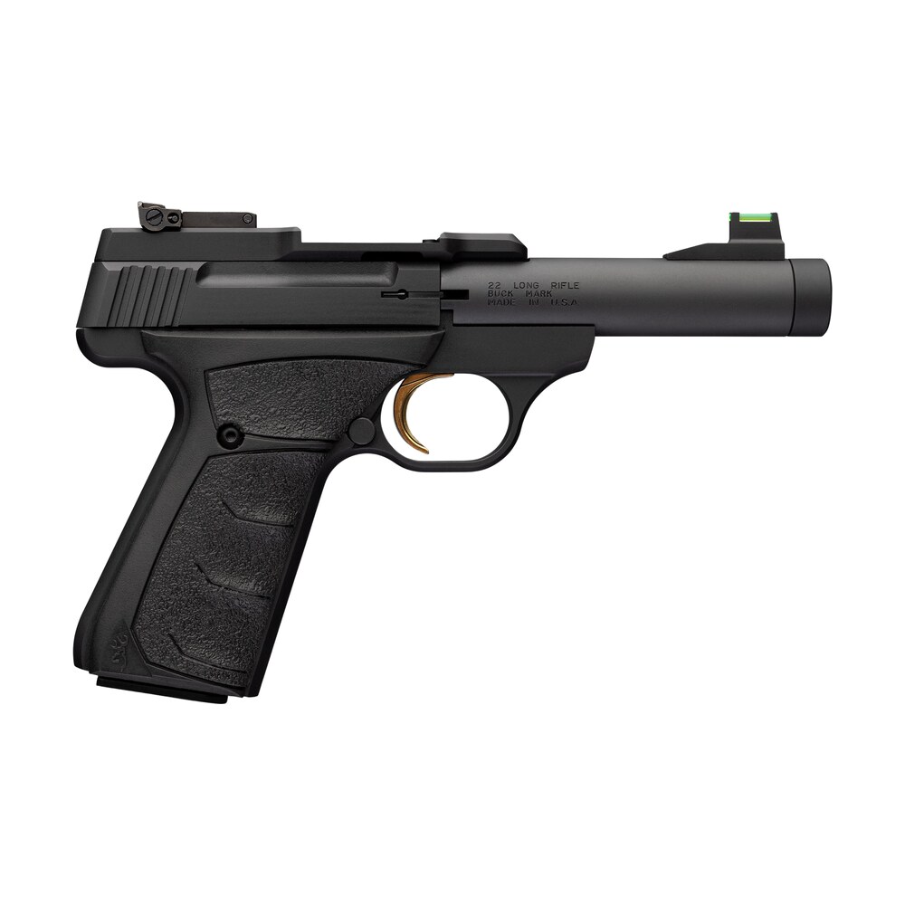 browning 051608490 buck mark micro bull sr 22 lr 10+1 4.40" matte black threaded bull barrel, matte black alloy frame, black overmolded ufx grip, rmsc footprint Browning 051608490 Buck Mark Micro Bull SR 22 LR 10+1 4.40" Matte Black Threaded Bull Sports South item 191128