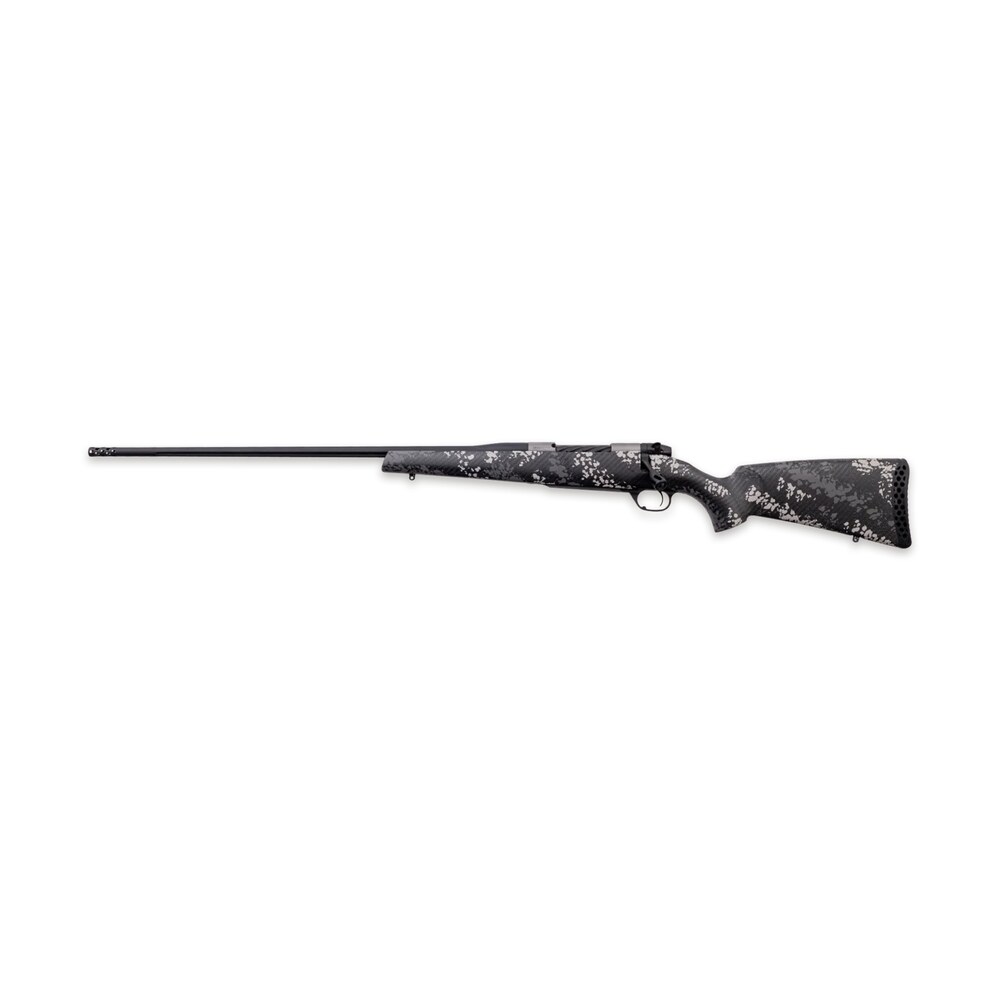 weatherby mbt20n7mmpl6b mark v backcountry guide ti 7mm prc 3+1 24" graphite black cerakote fluted threaded barrel, titanium drilled & tapped receiver, black w/carbide black accents fixed peak 44 blac Weatherby MBT20N7MMPL6B Mark V Backcountry Guide TI 7mm PRC 3+1 24" Graphite Black Cerakote Sports South item 191246