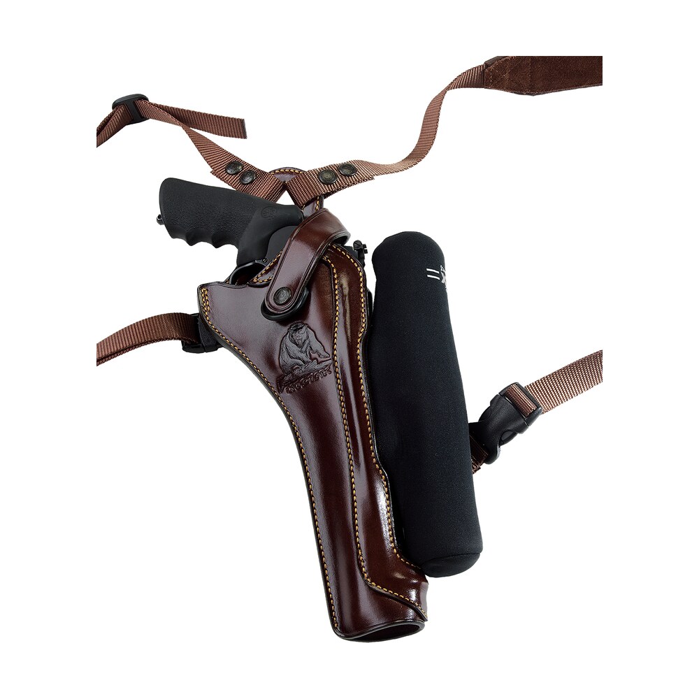 galco kh172h kodiak hunter chest holster havana brown leather shoulder/torso strap fits s&w x frame 8.375″ right hand Galco KH172H Kodiak Hunter Chest Holster Havana Brown Leather Shoulder/Torso Strap Sports South item 19125