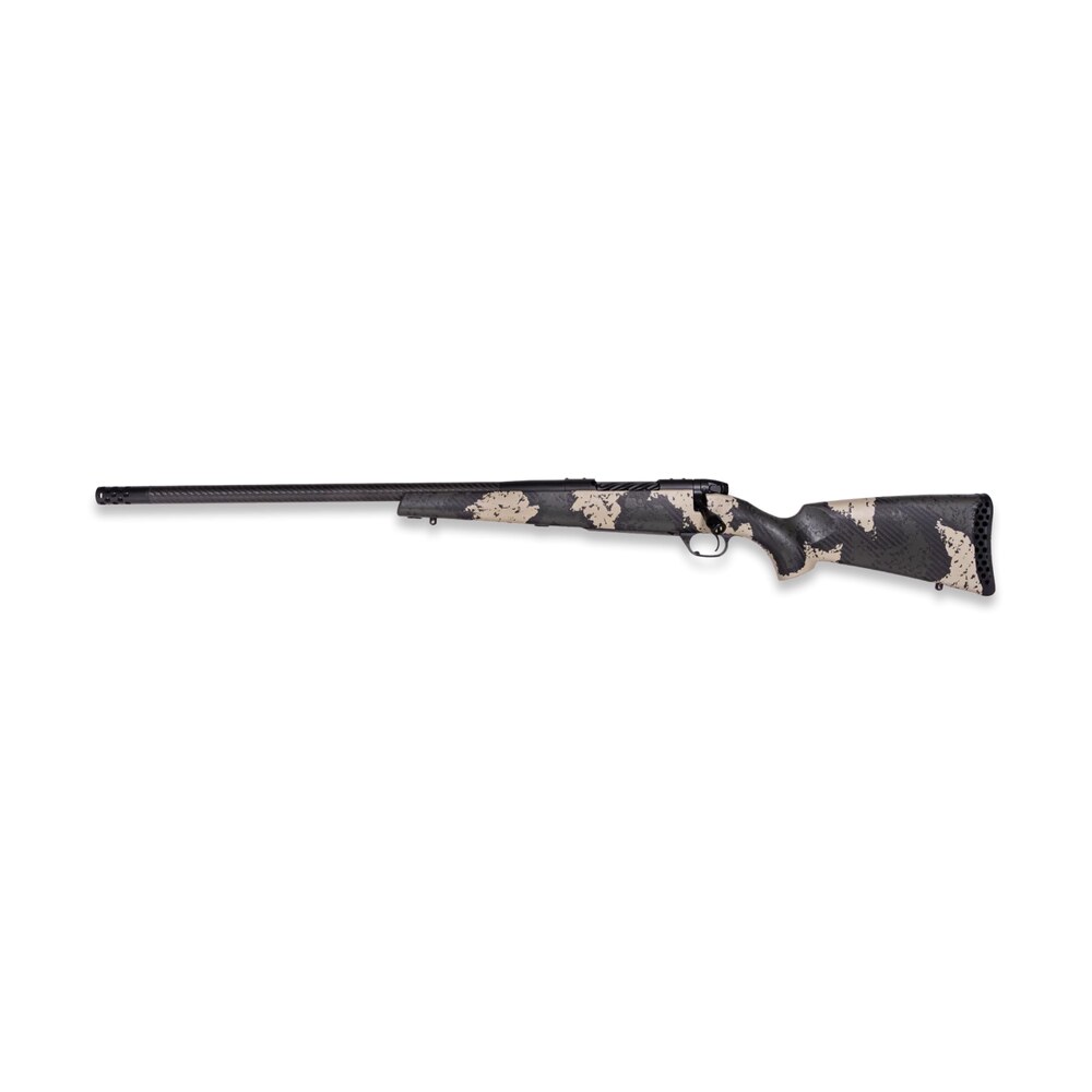 weatherby mgs01n338wl6b mark v backcountry guide 338 wby rpm 3+1 24" +2" carbon fiber bsf threaded barrel, graphite black cerakote steel drilled & tapped receiver, black w/olive green & backpack accen Weatherby MGS01N338WL6B Mark V Backcountry Guide 338 WBY RPM 3+1 24" +2" Carbon Fiber BSF Sports South item 191320