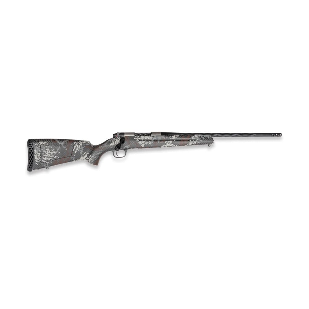 weatherby mbp01n280ar3b mark v capra 280 ackley improved 2+1 17" graphite black cerakote fluted threaded barrel, titanium drilled & tapped receiver, exposed carbon w/gray, white & rust sponge accents Weatherby MBP01N280AR3B Mark V Capra 280 Ackley Improved 2+1 17" Graphite Black Cerakote Fluted Sports South item 191330