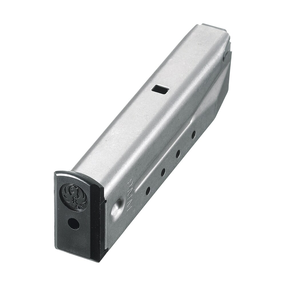ruger 90233 p series 15rd magazine fits ruger p95/pc carbine/p89/p94 9mm luger stainless Ruger 90233 P-Series 15rd Magazine Sports South item 19154