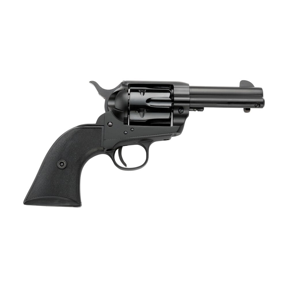 pietta pfi38alloyas312cb 38 super 6 shot 3.50" matte black steel frame & barrel, black checkered grip Pietta PFI38ALLOYAS312CB 38 Super 6 Shot 3.50" Matte Black Steel Frame & Sports South item 191738