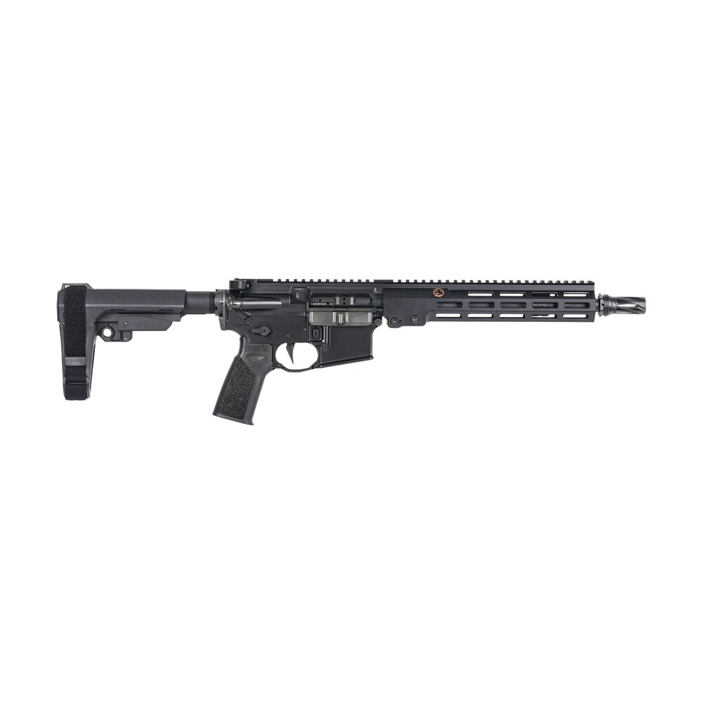 geissele automatics 08561b super duty mod1 5.56 nato no magazine 11.50" threaded barrel, black cerakote aluminum receiver w/picatinny rail, m lok handguard, black polymer sb tactical sba3 brace, mil s Geissele Automatics 08561B Super Duty MOD1 5.56 NATO No Magazine 11.50" Threaded Sports South item 191853
