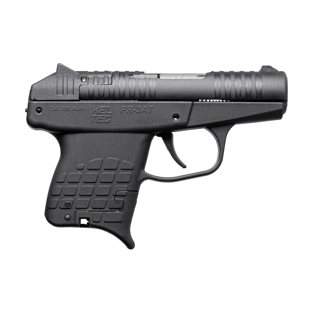 kel tec pr3atblk10 pr 3at compact frame 380 acp 10+1 2.85" black rotating barrel shroud, black polymer frame Kel-Tec PR3ATBLK10 PR-3AT Compact Frame 380 ACP 10+1 2.85" Black Rotating Barrel Shroud, Black Sports South item 191956