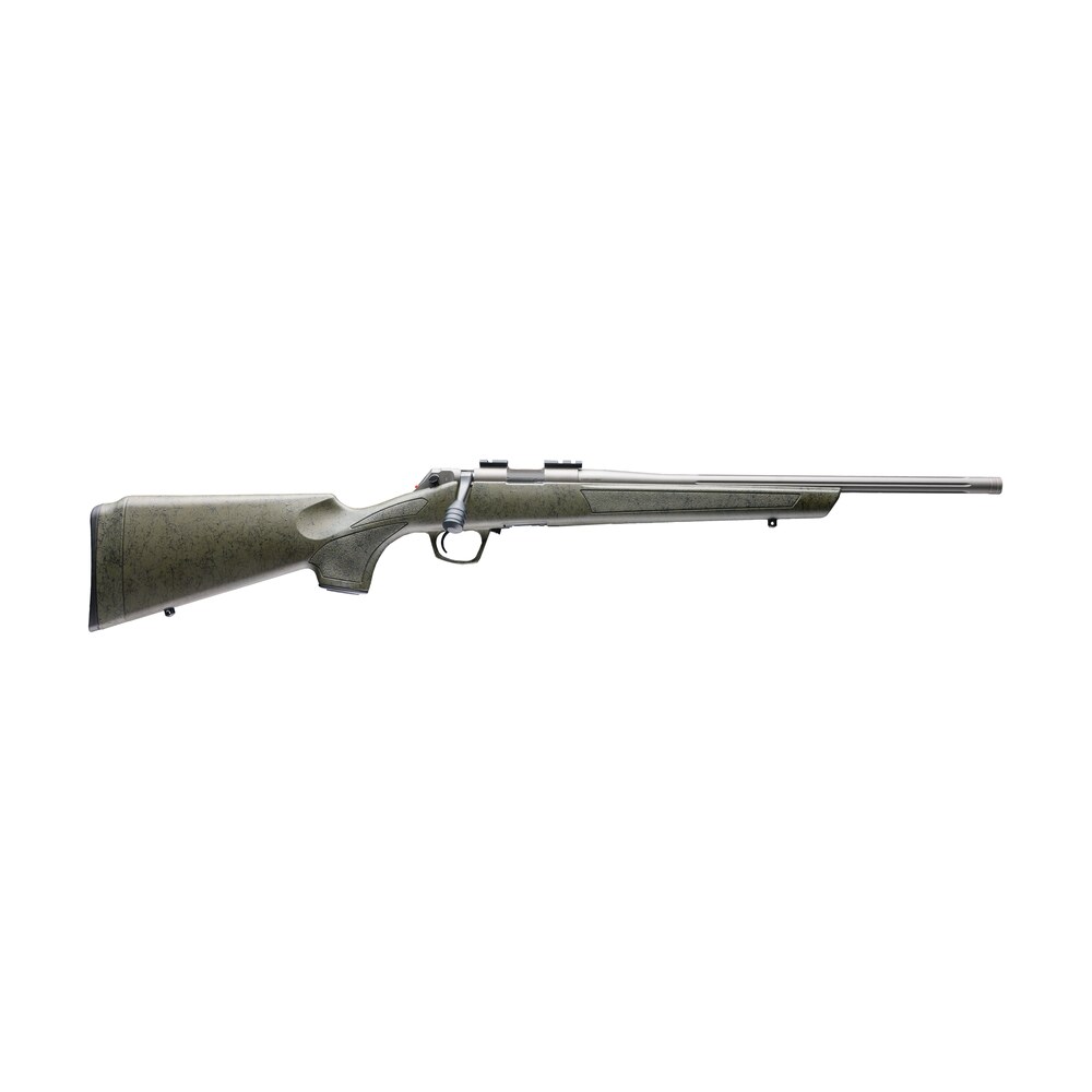 cva cr2201 cascade xt 22 lr 10+1 18" tungsten cerakote fluted threaded steel barrel & receiver w/picatinny rail, od green w/black webbing fixed synthetic stock, right hand CVA CR2201 Cascade XT 22 LR 10+1 18" Tungsten Cerakote Fluted Threaded Steel Barrel & Sports South item 192027