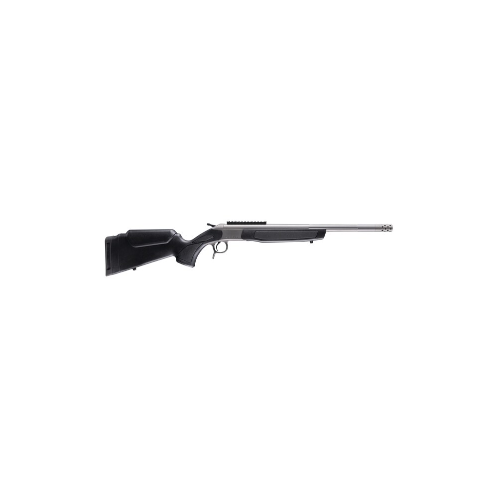 cva cr4451s scout takedown 6mm arc stainless threaded barrel & receiver w/durasight rail, black synthetic stock CVA CR4451S Scout Takedown 6mm ARC Stainless Threaded Barrel & Receiver Sports South item 192094