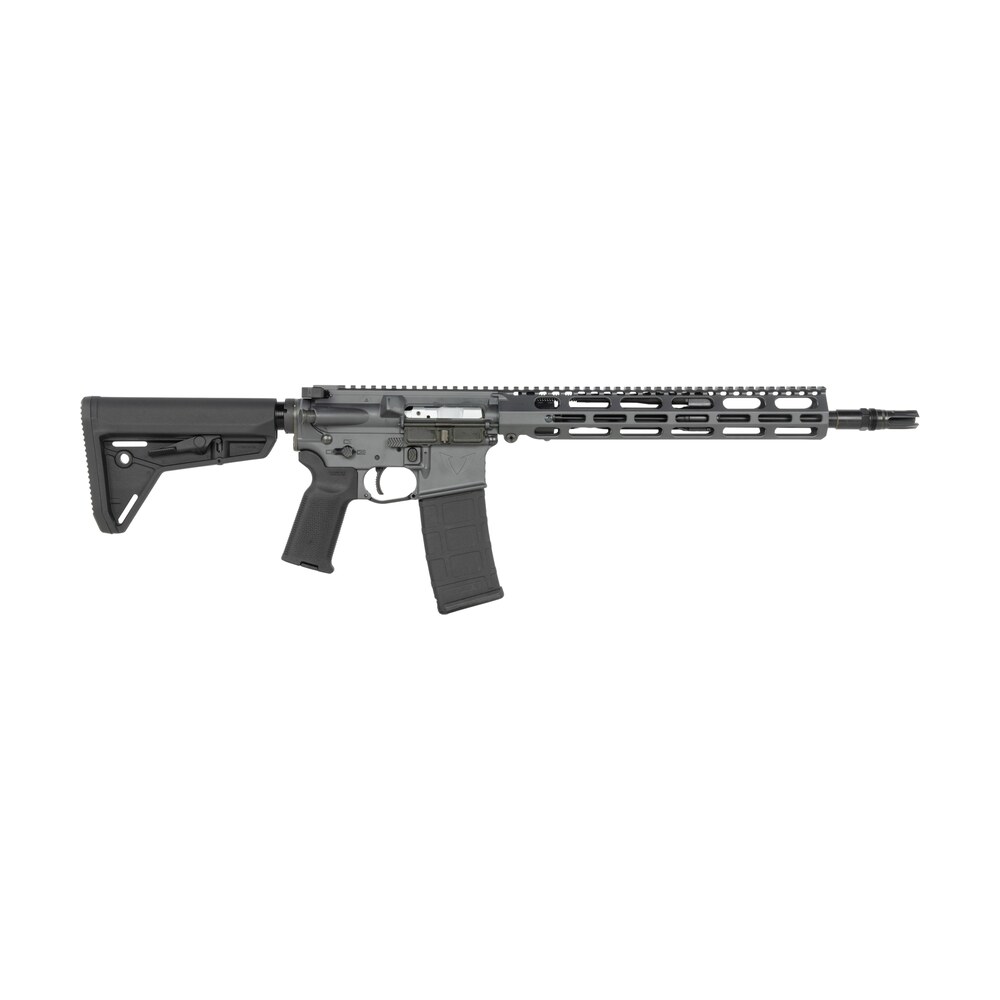 vktr industries v31100916648ca vk 1pw 5.56 nato 10+1 13.70" black threaded barrel, sniper gray cerakote aluminum receiver w/picatinny rail, m lok handguard, black magpul moe sl polymer stock, magpul k Vktr Industries V31100916648CA VK-1PW 5.56 NATO 10+1 13.70" Black Threaded Sports South item 192263