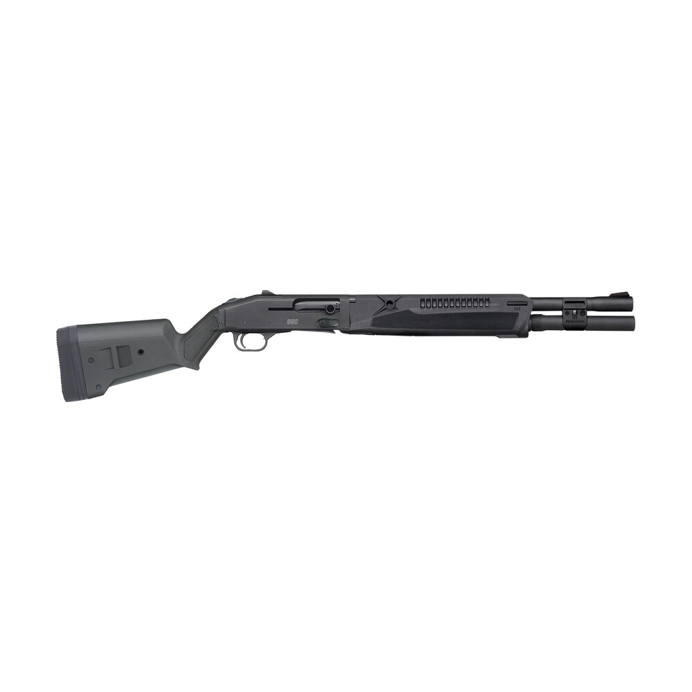 mossberg 83009 990 magpul spx 12 gauge semi auto 3" 7+1 18.50" matte black integrated heat shield barrel & drilled & tapped receiver, black magpul sga synthetic stock, m lok forend Mossberg 83009 990 Magpul SPX 12 Gauge Semi-Auto 3" 7+1 18.50" Matte Black Integrated Heat Sports South item 192575