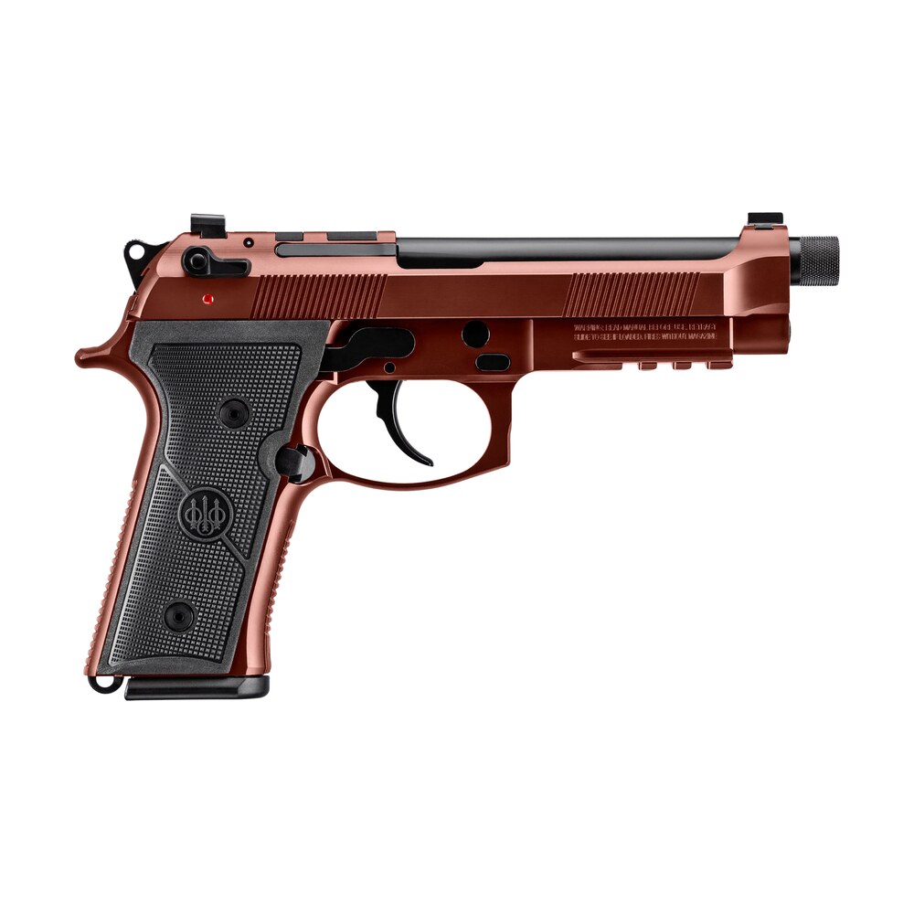 beretta usa js92m9a4gcla18 m9a4 overlanding full size frame 9mm luger 18+1 5.10" black threaded barrel, clay cerakote steel optic ready/serrated slide, clay cerakote aluminum frame w/beavertail & pica Beretta USA JS92M9A4GCLA18 M9A4 Overlanding Full Size Frame 9mm Luger 18+1 5.10" Black Threaded Sports South item 192638