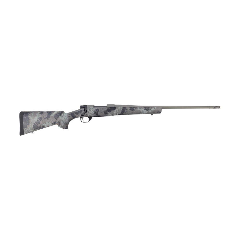howa hfn243gl 1500 fence line 243 win 5+1 22" tungsten cerakote threaded barrel, tungsten cerakote aluminum drilled & tapped receiver, gray light camo fixed synthetic stock, right hand Howa HFN243GL 1500 Fence Line 243 Win 5+1 22" Tungsten Cerakote Threaded Sports South item 193103