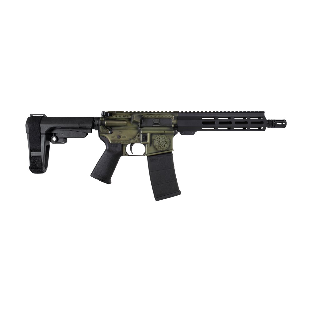 shark coast tactical scc07350celt p celtic 5.56 nato 30+1 10.50" black nitride threaded barrel, aluminum receiver w/picatinny rail, m lok handguard, polymer magpul moe grip, right hand Shark Coast Tactical SCC07350CELT-P Celtic 5.56 NATO 30+1 10.50" Black Nitride Threaded Sports South item 193730