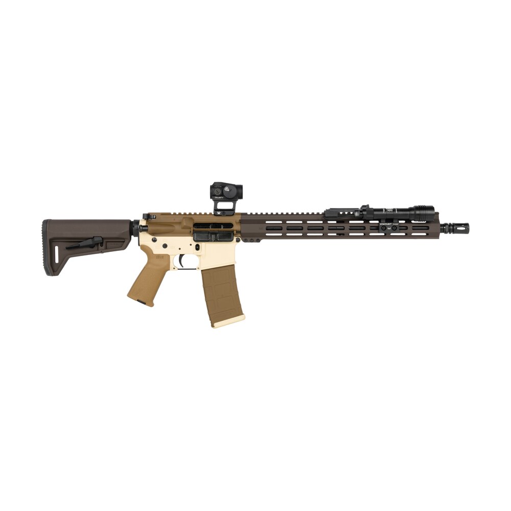 shark coast tactical scc06582drake drake bundle 5.56 nato 30+1 16" black melonite threaded barrel, aluminum receiver w/picatinny rail, m lok handguard, magpul moe sl black polymer stock, magpul moe gr Shark Coast Tactical SCC06582DRAKE Drake Bundle 5.56 NATO 30+1 16" Black Melonite Threaded Sports South item 193761