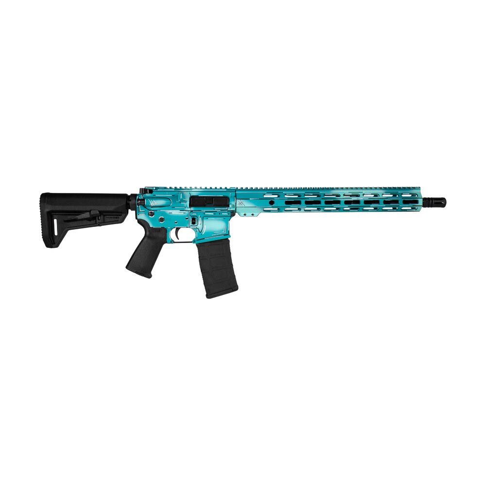 shark coast tactical scc101969abrzcc anime 15 *ca compliant 5.56 nato 10+1 16" black melonite threaded barrel, aluminum receiver w/picatinny rail, m lok handguard, magpul moe sl black polymer stock, m Shark Coast Tactical SCC101969ABRZCC Anime-15 *CA Compliant 5.56 NATO 10+1 16" Black Melonite Sports South item 193763