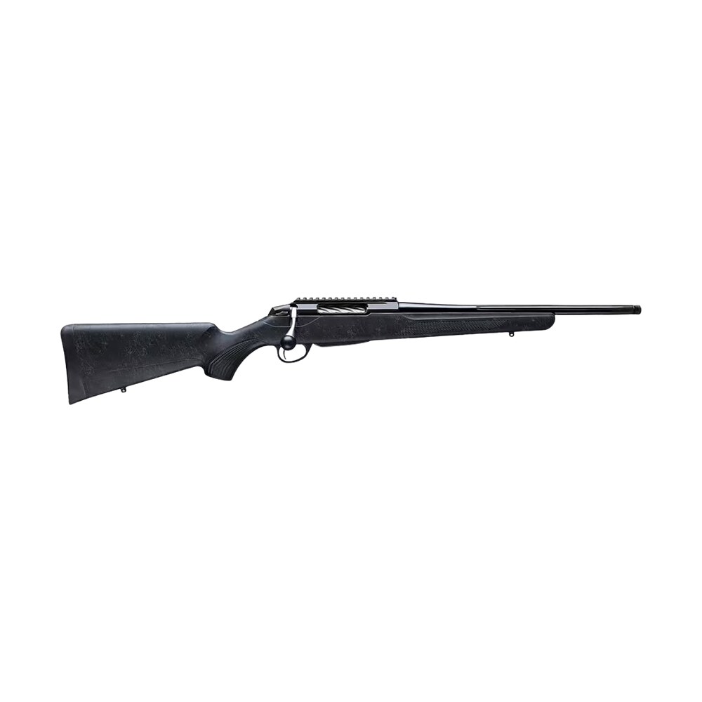 tikka jrtxrtr312/16 t3x roughtech ranch 223 rem 10+1 16" black fluted threaded barrel, black steel receiver w/picatinny rail, black roughtech synthetic stock, right hand Tikka JRTXRTR312/16 T3x Roughtech Ranch 223 Rem 10+1 16" Black Fluted Threaded Sports South item 193866