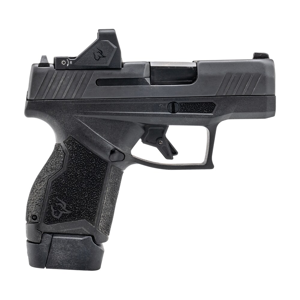 taurus 1 gx4mp931 10rd gx4 w/optic micro compact 9mm luger 10+1 3.06" satin black dlc barrel, black gas nitride alloy steel serrated w/optic slide, black stainless steel frame, textured grip, viridian Taurus 1-GX4MP931-10RD GX4 Sports South item 194214