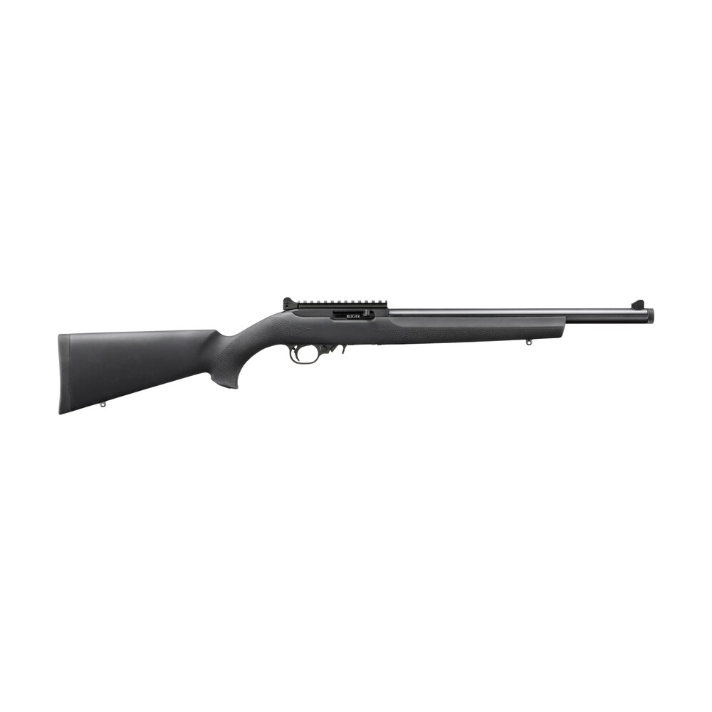 ruger 32024 10/22 22 lr 10+1 16.12" satin black threaded barrel, black alloy steel receiver w/picatinny rail, black hogue overmolded synthetic stock Ruger 32024 10/22 22 LR 10+1 16.12" Satin Black Threaded Sports South item 194236