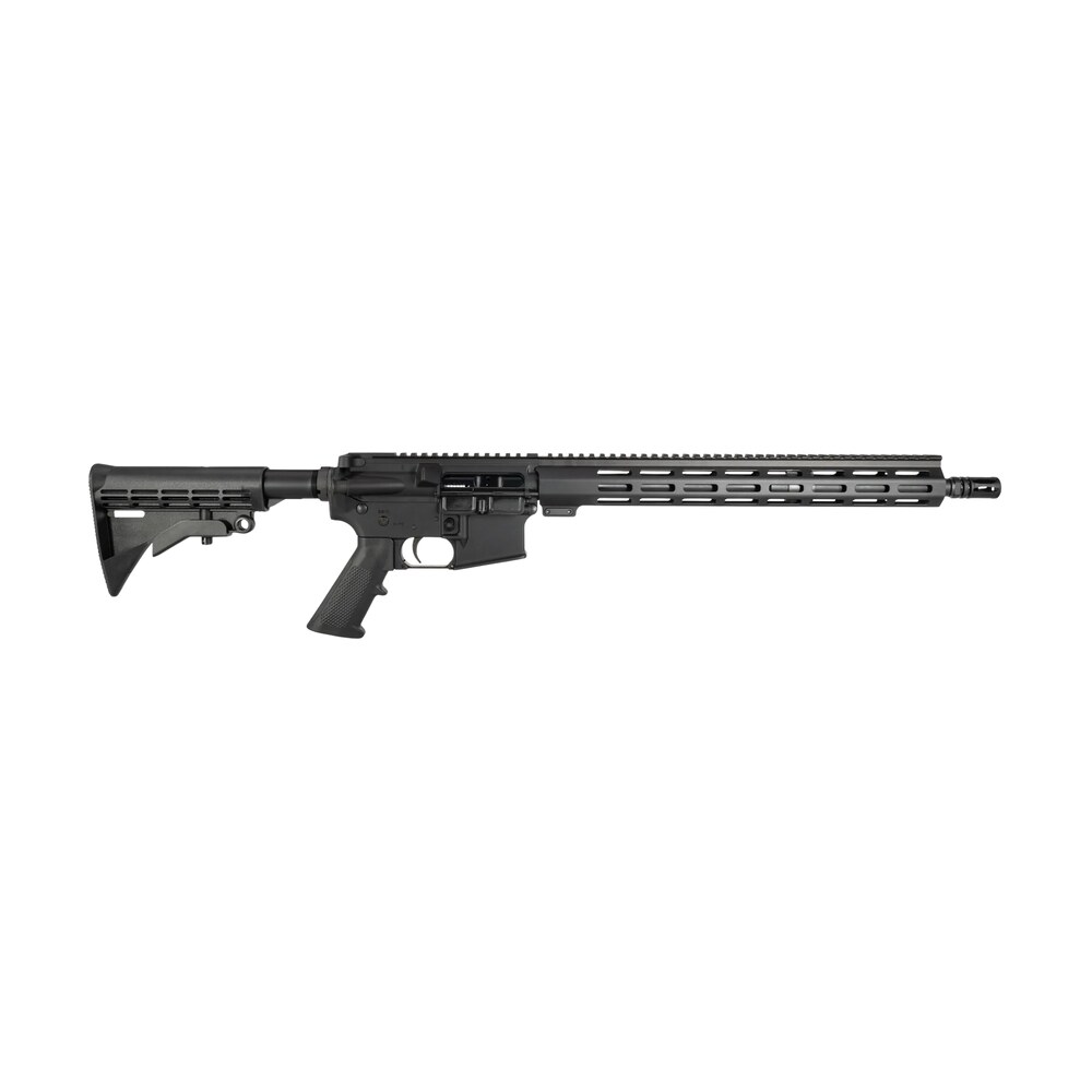 one horse llc oh 15 5.56 nato 30+1 16" black threaded barrel, black receiver w/picatinny rail, m lok handguard, one horse m4 6 position black polymer stock, black a2 grip One Horse LLC OH-15 5.56 NATO 30+1 16" Black Threaded Sports South item 194345