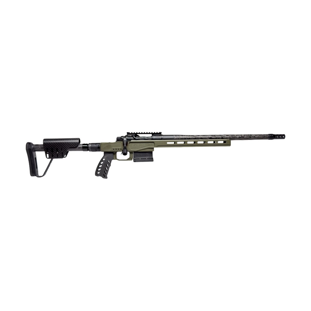 horizon firearms hrf ved 25cm 22r venatic dm 25 creedmoor 22" socom black proof research cf threaded barrel, socom black receiver w/picatinny rail, arca rail, od green cerakote xlr element 4.0 stock, Horizon Firearms HRF-VED-25CM-22R Venatic DM 25 Creedmoor 22" SOCOM Black Proof Research CF Sports South item 194833