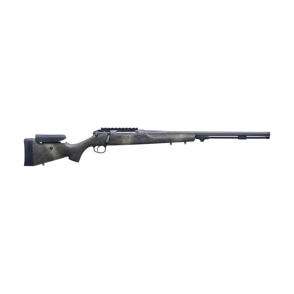 traditions cr946604437 nitrobolt 50 cal firestick 24" tungsten cerakote fluted threaded barrel, tungsten cerakote receiver w/picatinny rail, adj cheek piece & lop desert web synthetic stock Traditions CR946604437 NitroBolt 50 Cal Firestick 24" Tungsten Cerakote Fluted Threaded Sports South item 194844