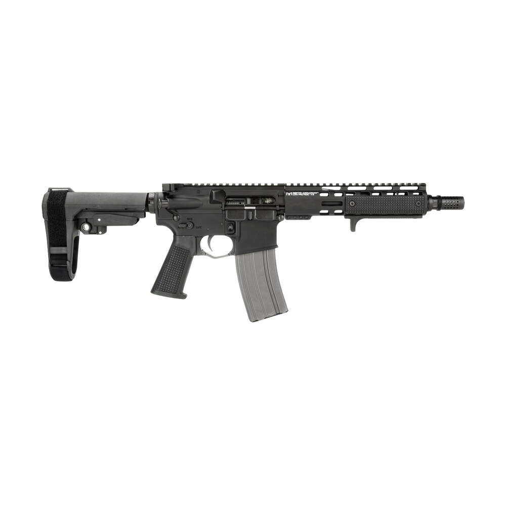 griffin armament mk1psd30095p w mk1 psd 300 blackout 30+1 9.50" hedp barrel, black anodized aluminum receiver w/picatinny rail, m lok handguard, black polymer sba3 brace, black a3 grip Griffin Armament MK1PSD30095P-W MK1 PSD 300 Blackout 30+1 9.50" HEDP Sports South item 194934