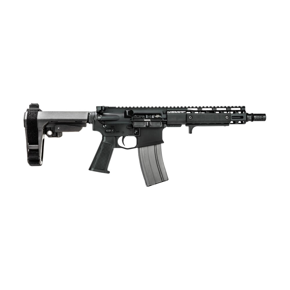 griffin armament mk2psd223w95p w mk2 psd 223 wylde 9.50" threaded barrel, black anodized aluminum receiver w/picatinny rail, m lok handguard, black polymer sba3 brace, black a3 grip, ambidextrous Griffin Armament MK2PSD223W95P-W MK2 PSD 223 Wylde 9.50" Threaded Sports South item 194938
