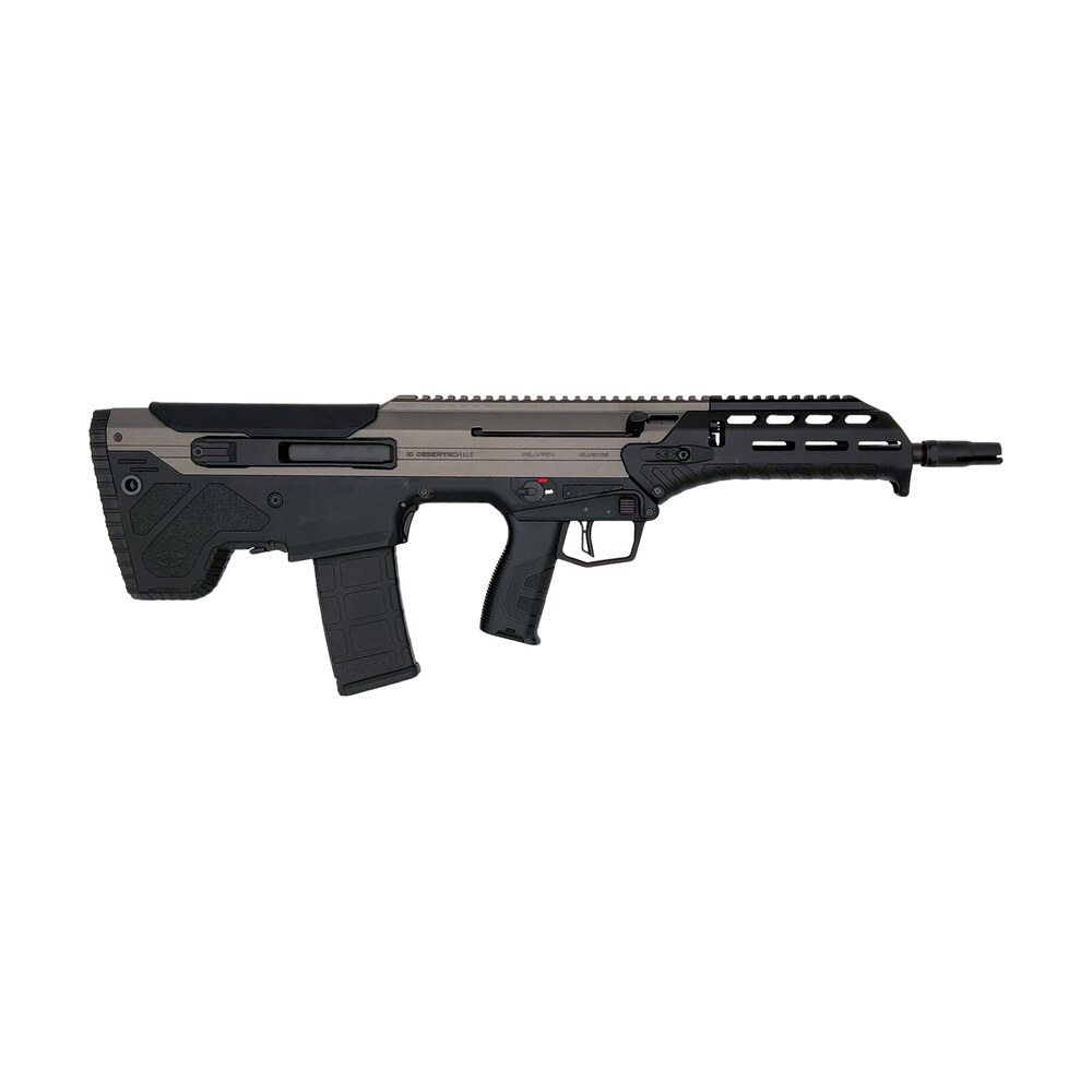 desert tech wlvrfb1630t wlvrn 5.56 nato 30+1 16" black melonite threaded barrel, tungsten cerakote receiver w/picatinny rail, m lok handguard, black polymer chassis, black polymer grip, ambidextrous Desert Tech WLVRFB1630T WLVRN 5.56 NATO 30+1 16" Black Melonite Threaded Sports South item 195178