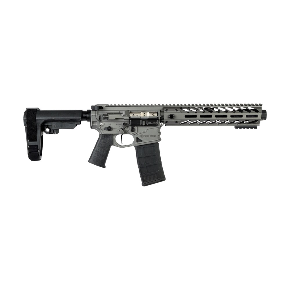 nemo arms bl 300 8p battle light 300 blackout 30+1 8" black threaded barrel, tungsten anodized aluminum receiver w/picatinny rail, m lok handguard, black polymer sb tactical sba3 brace, magpul moe gr Nemo Arms BL-300-8P Battle-Light 300 Blackout 30+1 8" Black Threaded Sports South item 195192