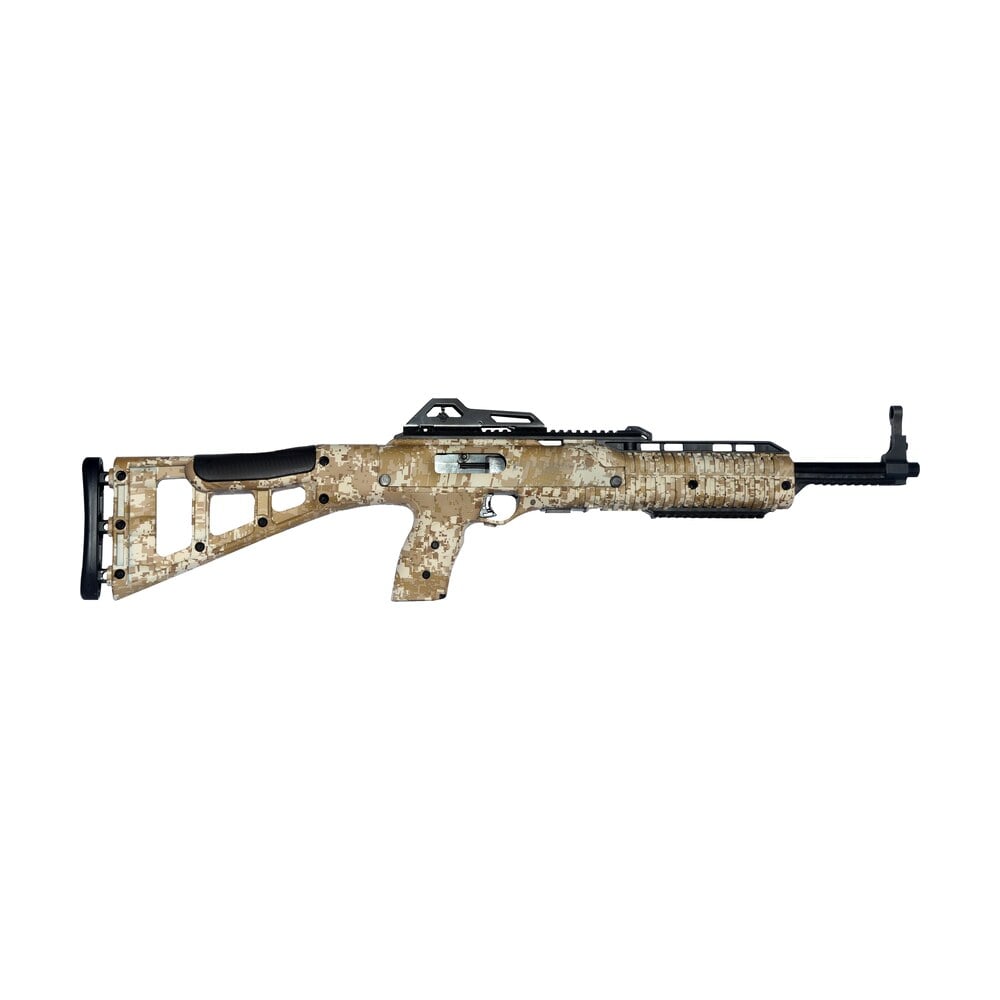 hi point 4595tsdd 4595ts carbine 45 acp 9+1 17.50″ threaded barrel, desert digital camo metal finish, desert digital camo skeletonized stock & polymer grip Hi-Point 4595TSDD 4595TS Carbine 45 ACP 9+1 17.50" Threaded Sports South item 1954